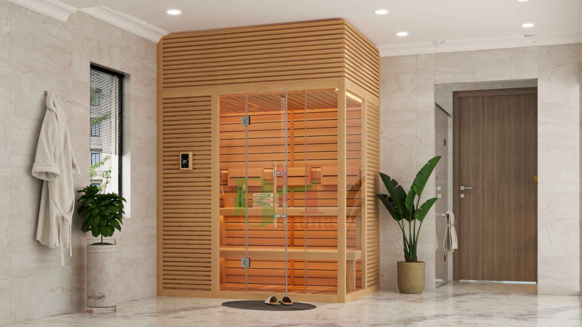 Tự Thiết Kế Phòng Xông Hơi Tại Nhà Với Bộ Thiết Bị Có Sẵn