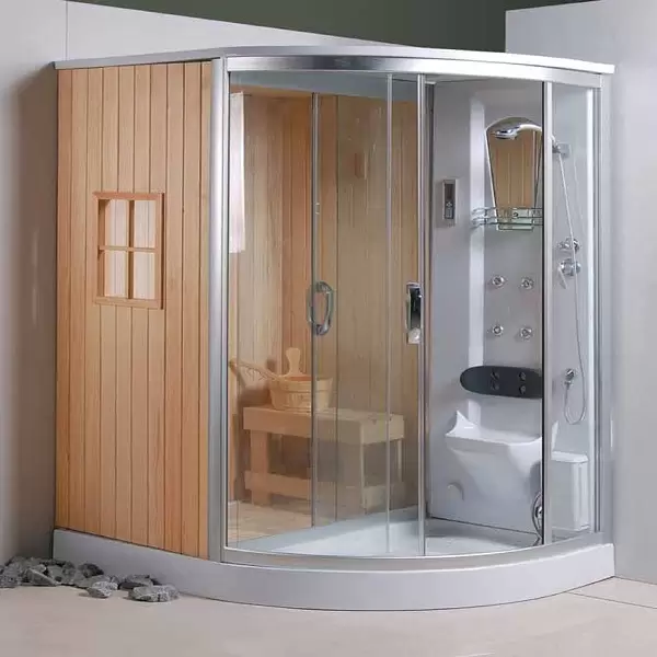 Có Nên Kết Hợp Thiết Bị Xông Hơi Với Phòng Tắm Kính Hay Không?